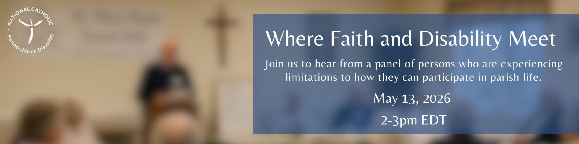 where faith and disability meet 