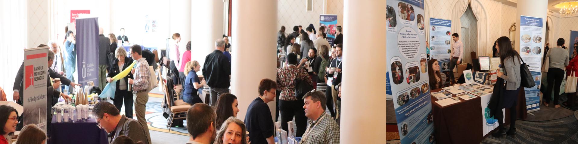 CSMG Exhibit Hall and NCPD Exhibit table