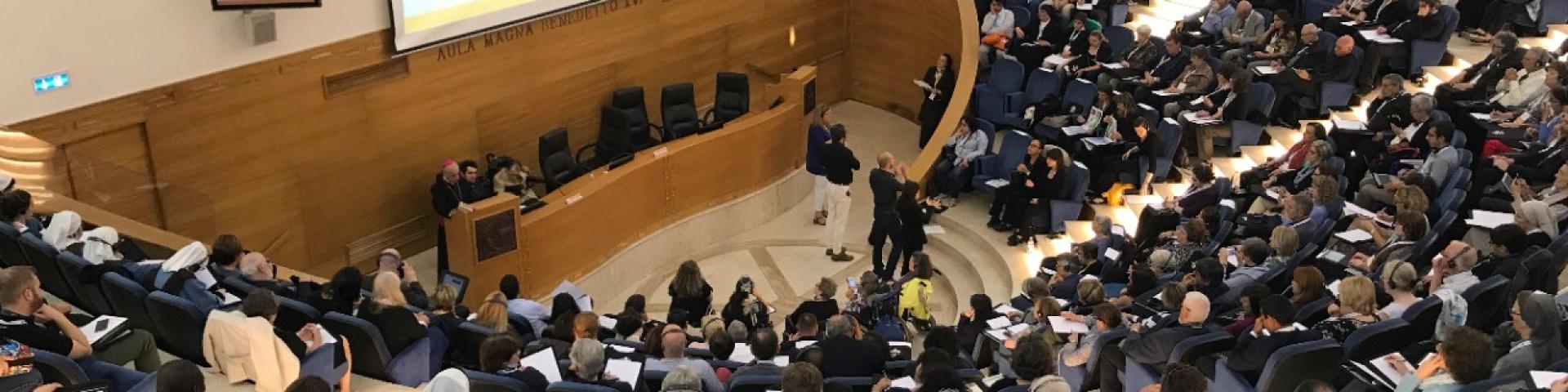 Conference participants listening to a lecture  Conference participants listening to a lecture