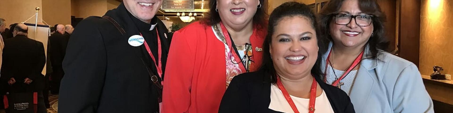 Participants of V Encuentro with NCPD Staff member Esther Garcia