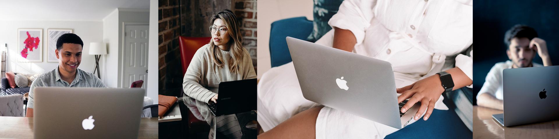 picutres of people using computers 