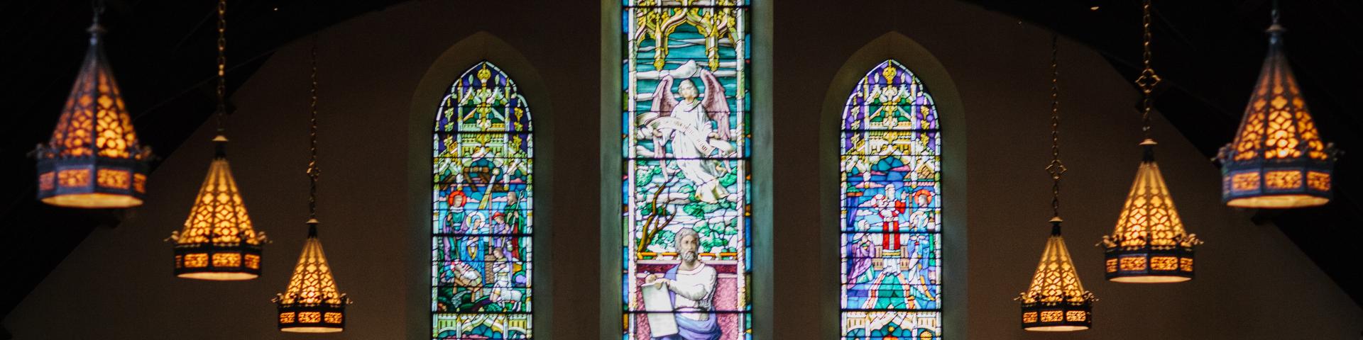 Stained glass windows 