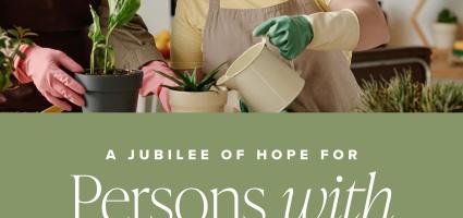 Logo Jubilee of Hope for Persons with Disabilities NCPD and Word on Fire