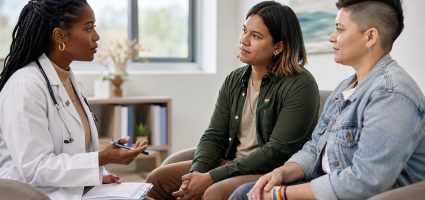 Professional consultation in a calm space
