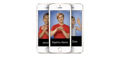 Picture of app on a cell phone 