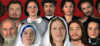 15 Deaf actors dressed up as saints