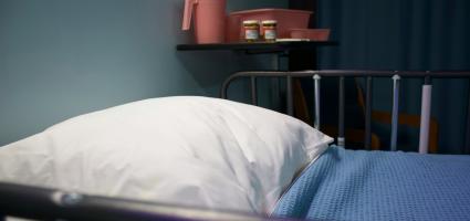Empty Hospital bed