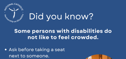 Did you know? Give space.