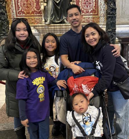 Leilani, Rod, Ava, and her sisters