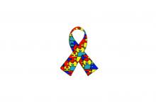Autism Awareness Ribbon 