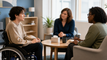 Consultation of person with disability