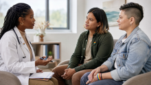 Professional consultation in a calm space