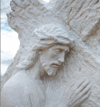 Jesus carrying Cross