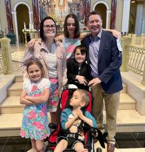 James Arkell and family.