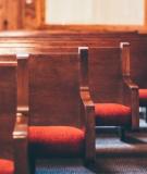 pews in a church 