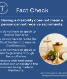 fact check sacraments infographic